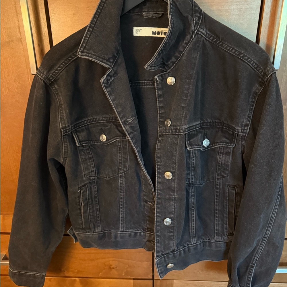 Black Jean Jacket for Women